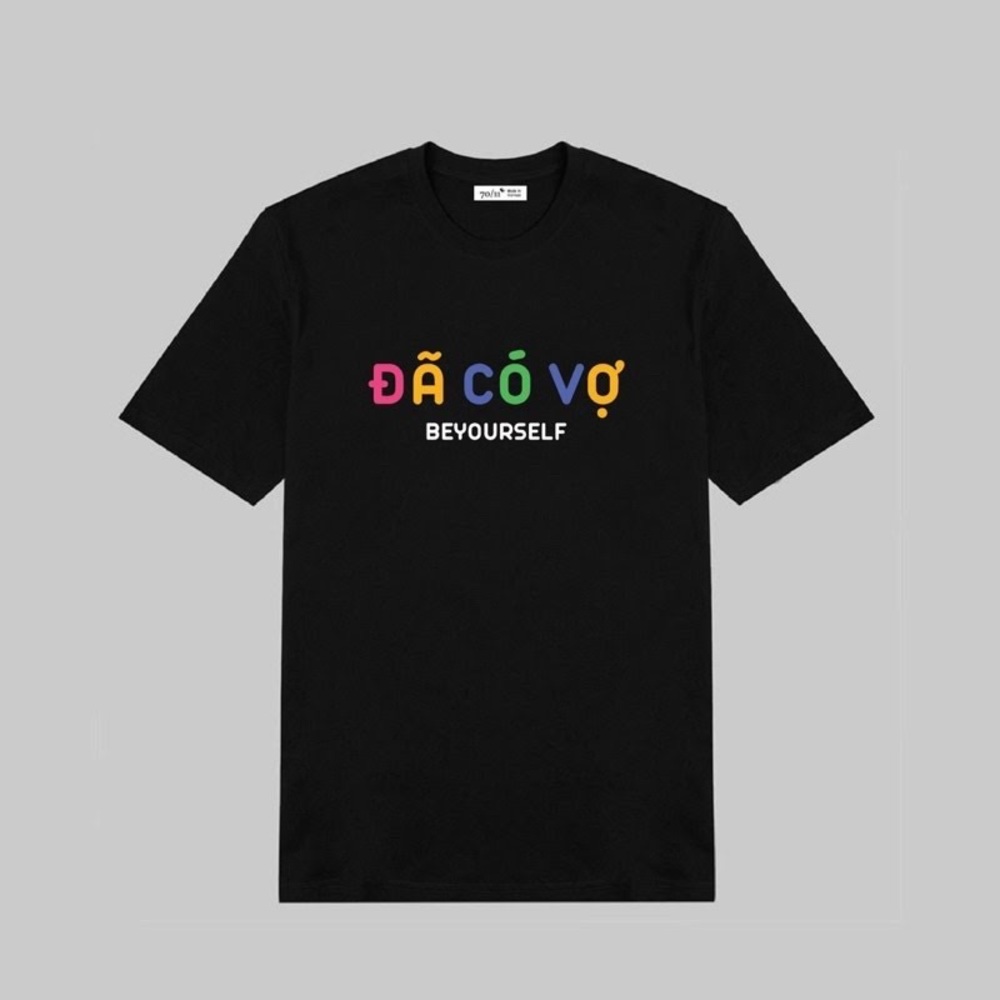Unisex T-shirt Print Words ‘Da co vo’
